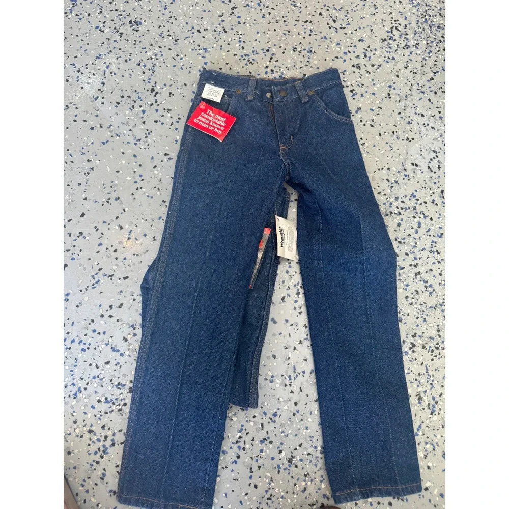 (2) Wrangler American Boys Jeans, Size 10 Slim, New With Tags,‎ Made in USA - Picture 4 of 5